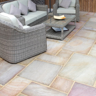 Tumbled Paving