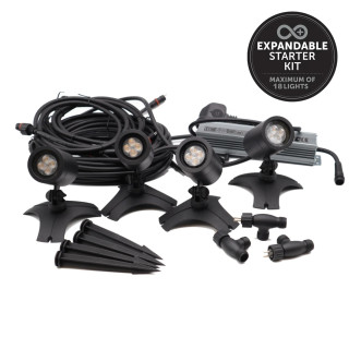 Ellumiere Spotlight Starter Kit Black Small (Set of 4)