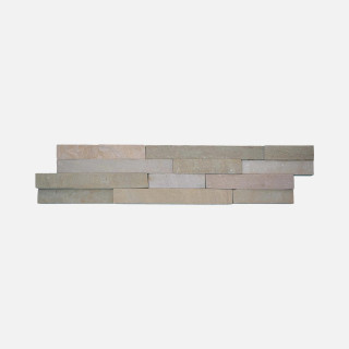 Global Stone Premium Sandstone Buff Brown Cladding 600 x 150mm Pack 12.96m²