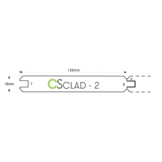 Cedar Cladding Profile 02