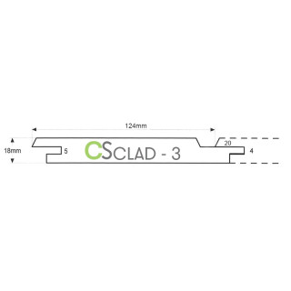 Cedar Cladding Profile 03