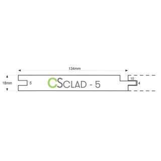 Cedar Cladding Profile 05