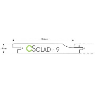 Cedar Cladding Profile 09