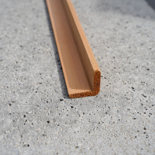 Cedar Cladding Corner 45 x 45 x 9mm x 2.44m