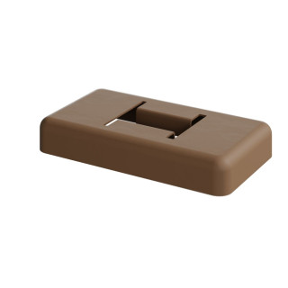 DuraPost Cover Plate Brown