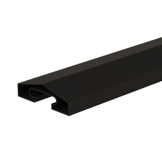 DuraPost Capping Rail Black