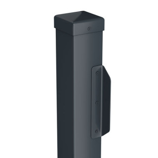 DuraPost Gate Stop Set Anthracite