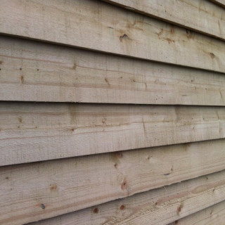 Rebated Feather Edge Green
