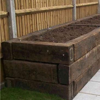 Reclaimed Railway Sleeper 260 x 150mm x 2.6m