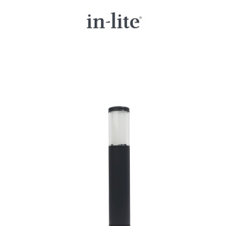 In-Lite LIV Dark Grey Bollard Light 372mm