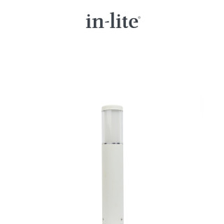 In-Lite LIV White Bollard Light 372mm