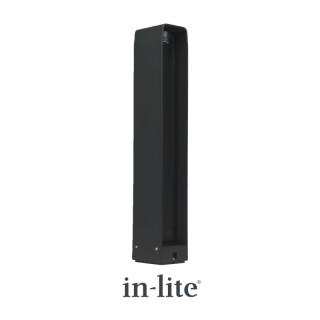In-Lite ACE HIGH Dark Grey Bollard Light 490mm