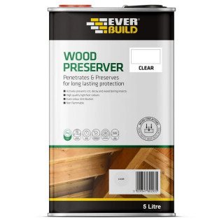 Everbuild Wood Preserver Clear