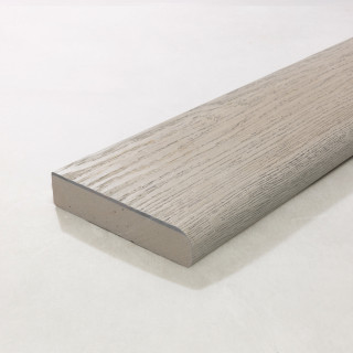 Millboard EG Smoked Oak / WO Driftwood Bullnose Board 150 x 32 x 3600mm