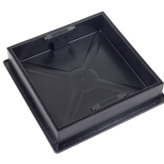 Clark Drain Recessed Manhole Square to Round
