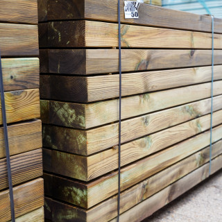 New Pine Smooth Sleepers