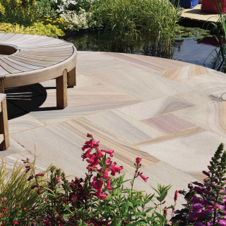 Country Supplies Sunrise Sandstone Sandblasted Paving