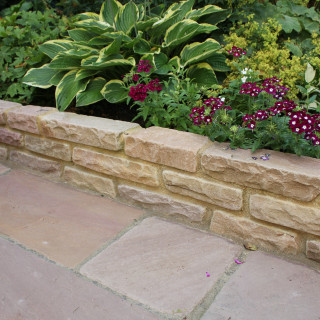 Global Stone Old Rectory Sunset Blend Sandstone Walling