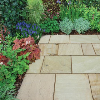 Country Supplies Fossil Mint Sandstone Riven Paving