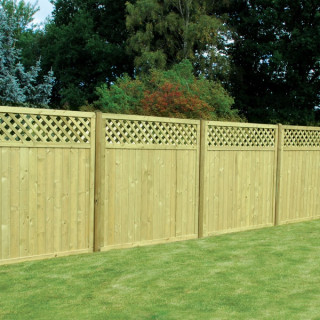 Tongue & Groove Lattice Top Panel 180 x 180cm