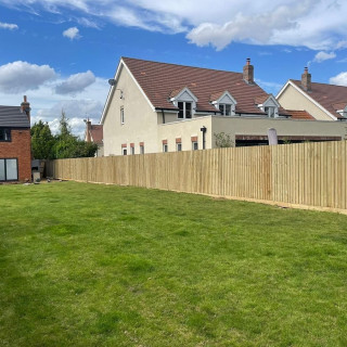 Closeboard Fencing Kit Green