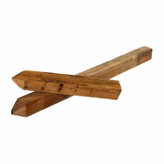 Wooden Pegs Brown