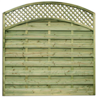 Arched Lattice Top Panel 180 x 180cm