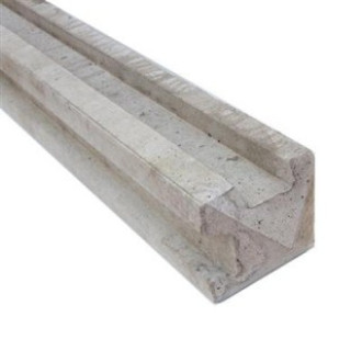 Concrete Slotted Corner Post 