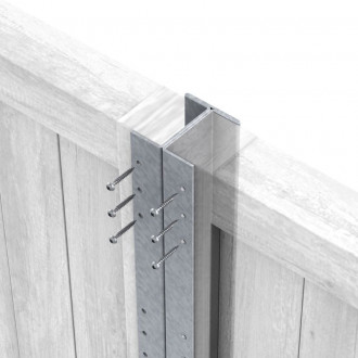 DuraPost Classic Fence Post Galvanised 