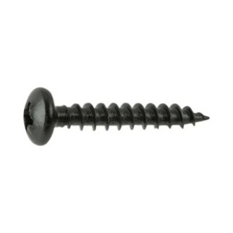 DuraPost Pan Head Screws Black Bag 10
