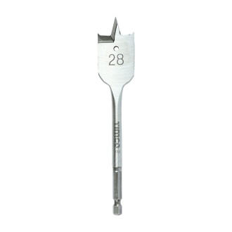 Flat Wood Drill Bit 28 x 152mm