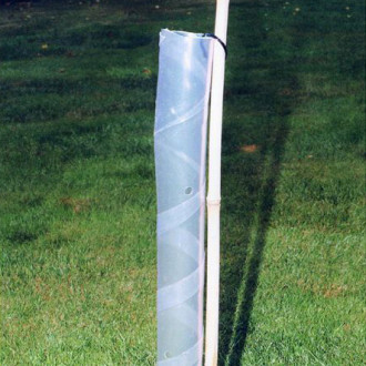 Spiral Tree Guards Clear 38 x 600mm