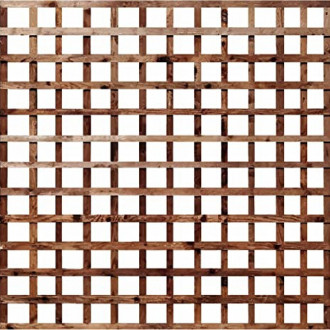 Treated Trellis Brown 