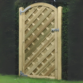 V Arched Gate 180 x 100cm