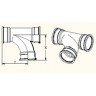 110mm Triple Socket Branch