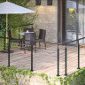 Prova 8 Anthracite Floor Mounted Extension Kit