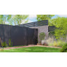 DuraPost Sleek Aluminium Privacy Gate Black