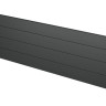 DuraPost Sleek Privacy Panel Black
