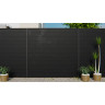 DuraPost Sleek Privacy Panel Black