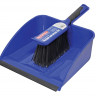 Large Plastic Dustpan & Brush Set