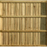 Closeboard Panel Imported Green 6'x6'