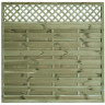 Horizontal Lattice Top Panel