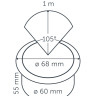 In-Lite FUSION Recessed Light 60mm