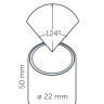 In-Lite DB-LED Recessed Light 22mm