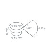 In-Lite PUCK Recessed Light 60mm