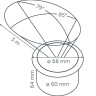 In-Lite LUNA Recessed Light 60mm