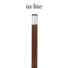 In-Lite LIV Corten Bollard Light 612mm