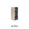 In-Lite ACE Rose Silver Bollard Light 205mm