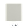 In-Lite ACE DOWN 100-230v White Wall Light 100mm