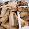 Kiln Dried Split Hardwood Logs Bulk Bag